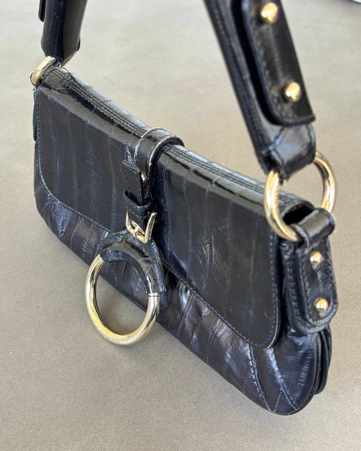 Dolce & Gabbana Black Leather Bag