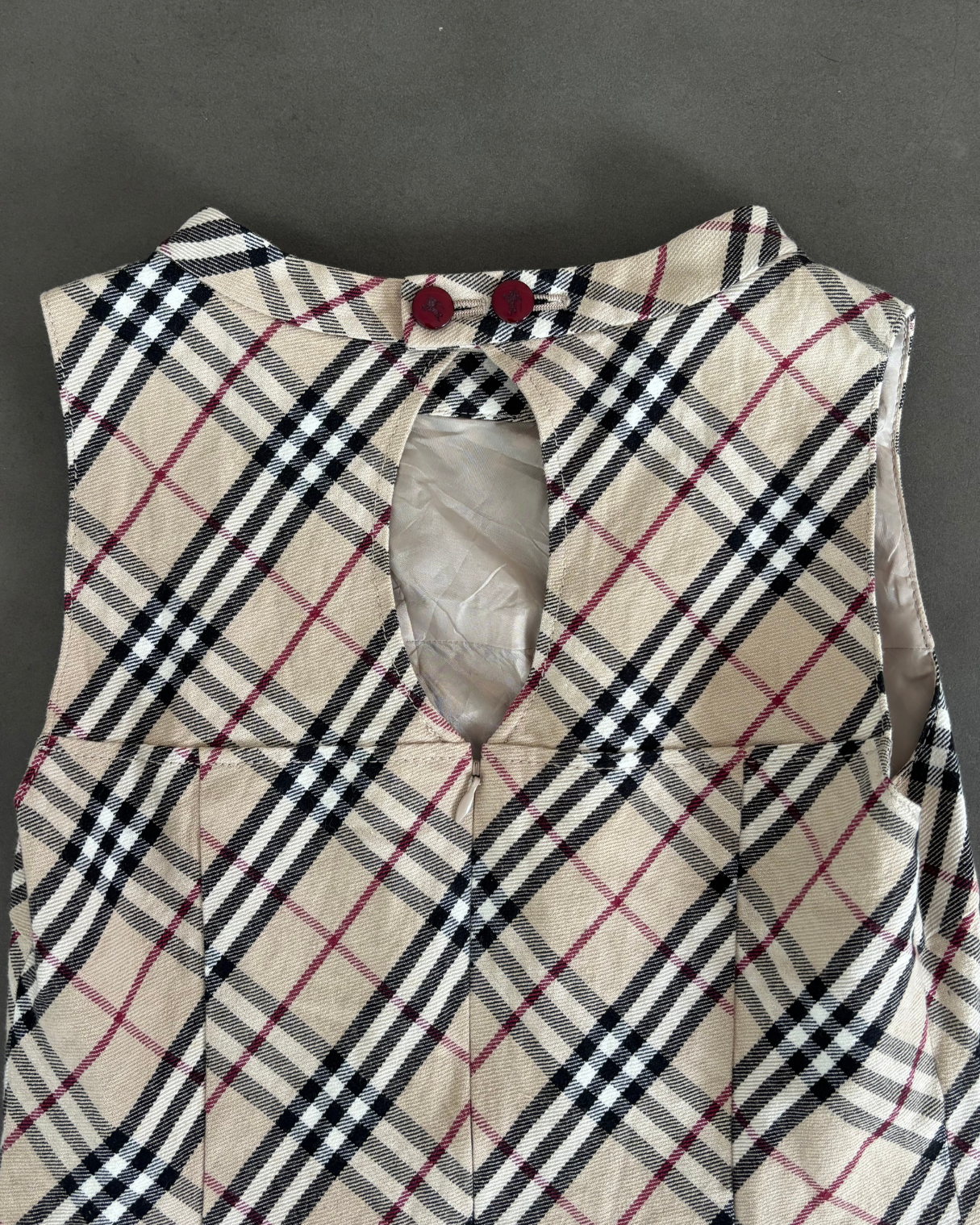 Vintage Burberry Midi Dress