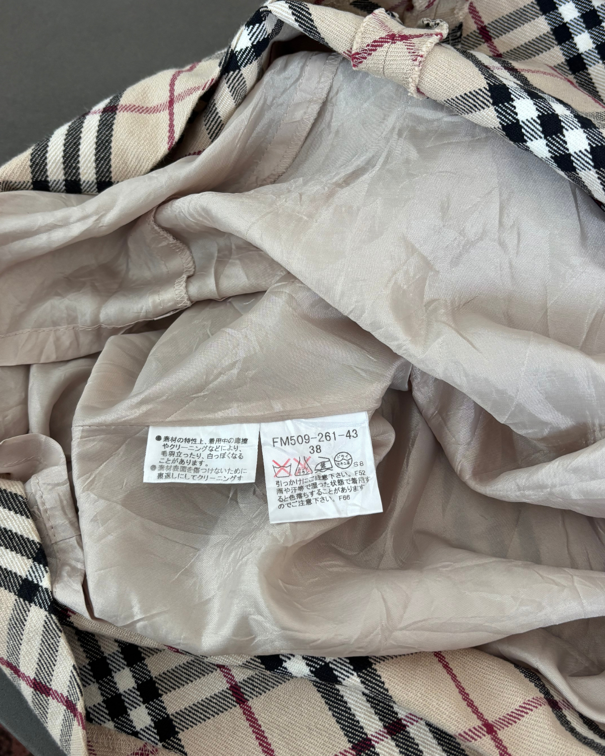 Vintage Burberry Midi Dress