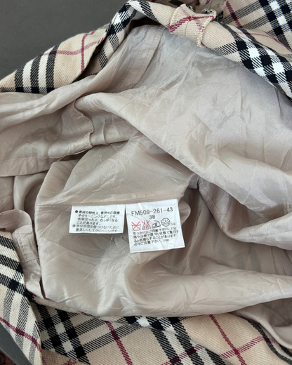 Vintage Burberry Midi Dress