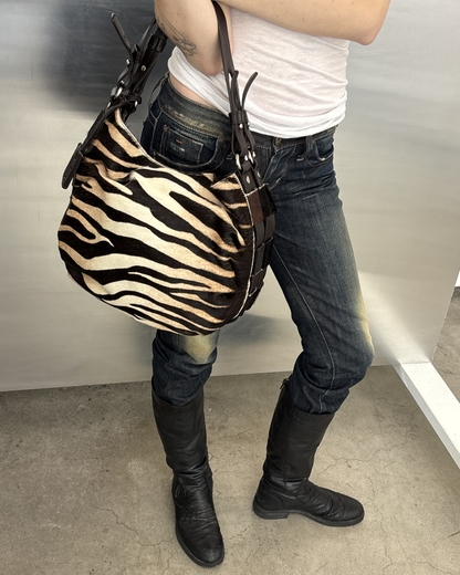 Furla Hide Zebra Bag