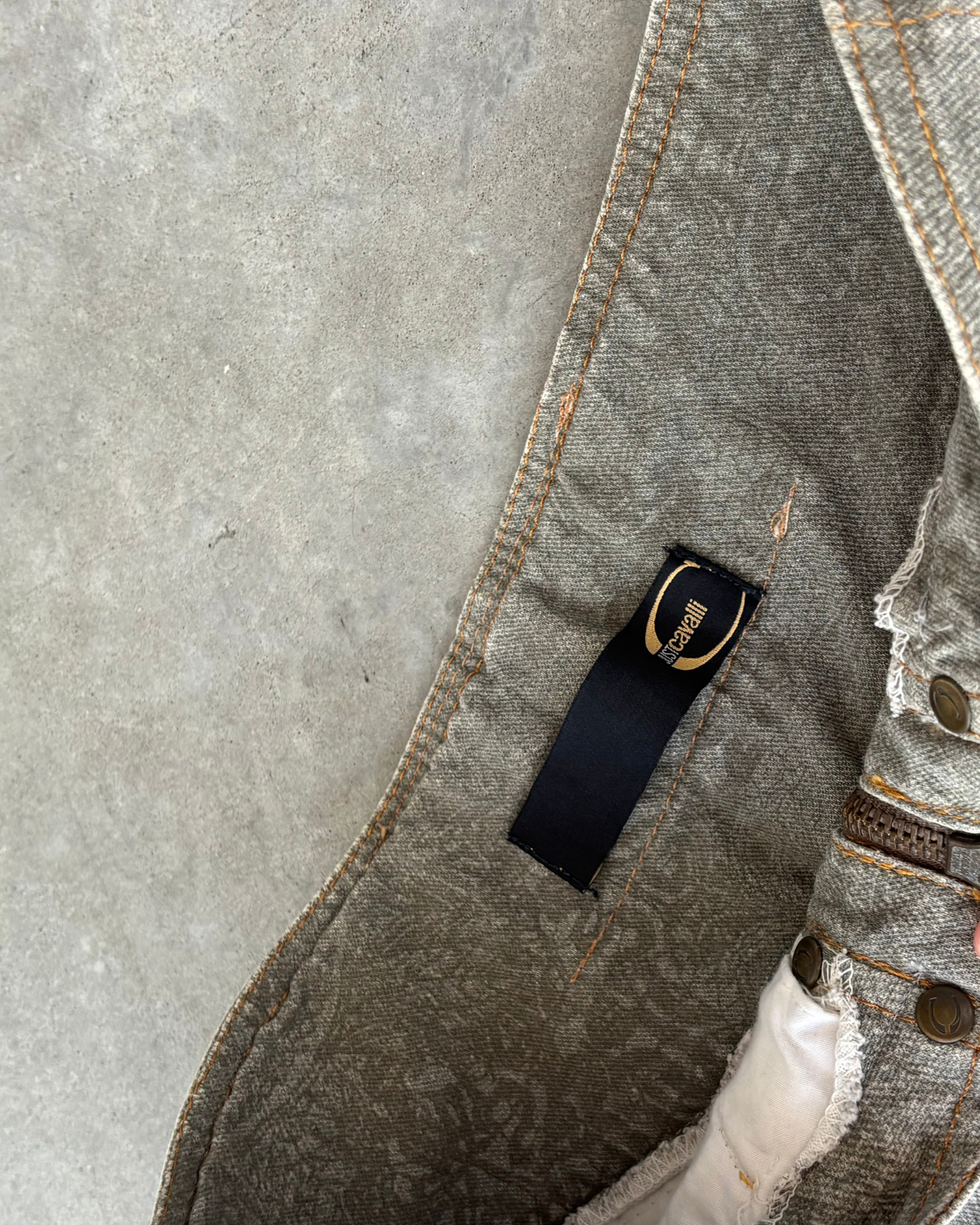 Cavalli Zip Front Capris