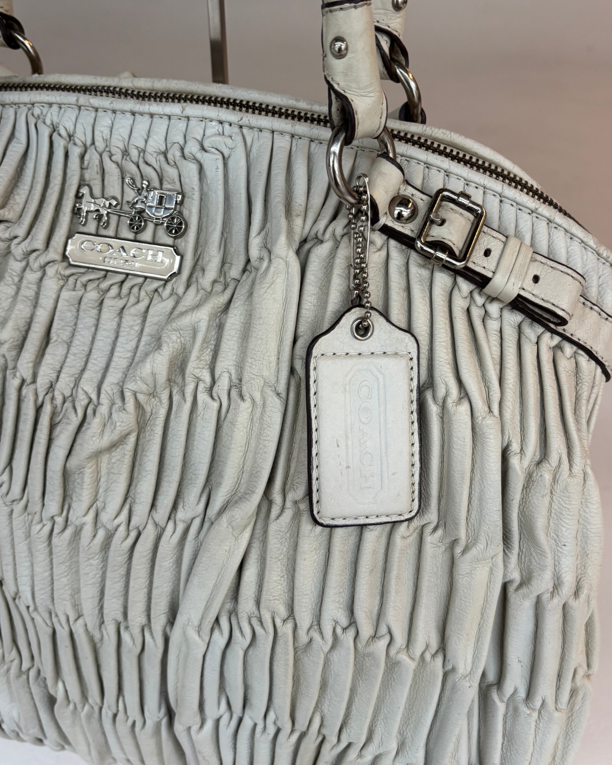 Coach Madison Ruched Bag