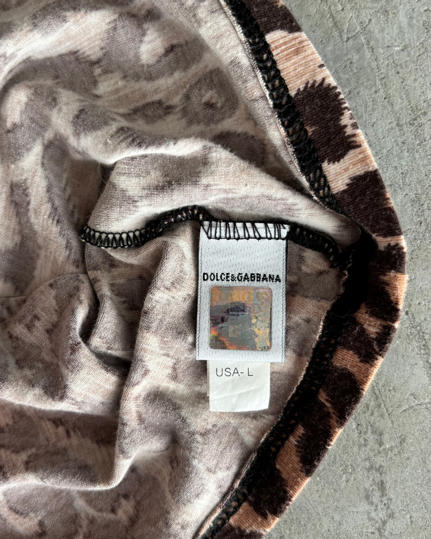 Dolce & Gabbana Leopard Tank