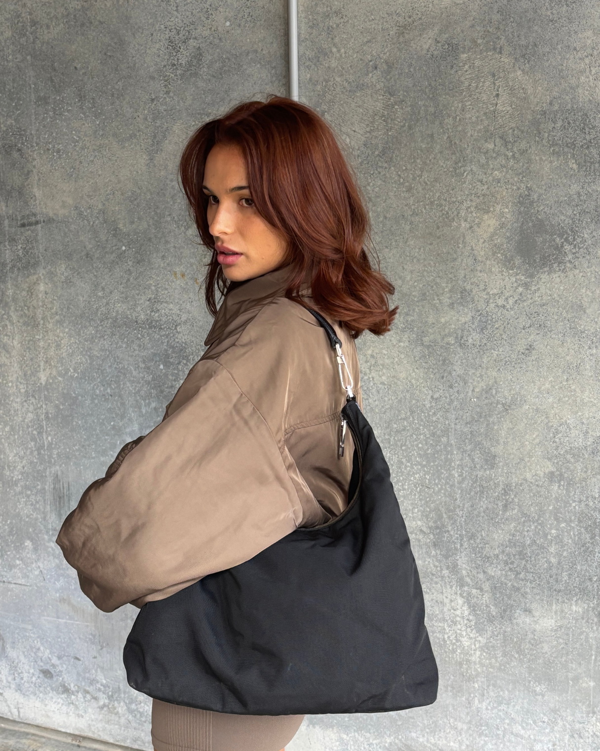 Gucci Nylon Hobo Bag