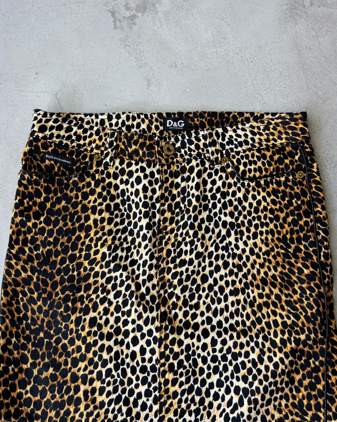 Dolce & Gabbana Leopard Skirt