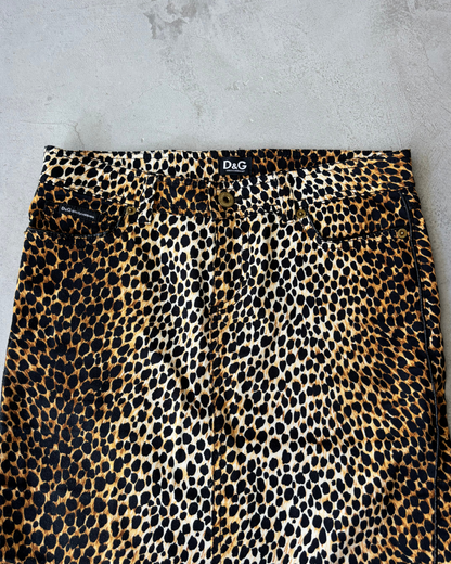 Dolce & Gabbana Leopard Skirt