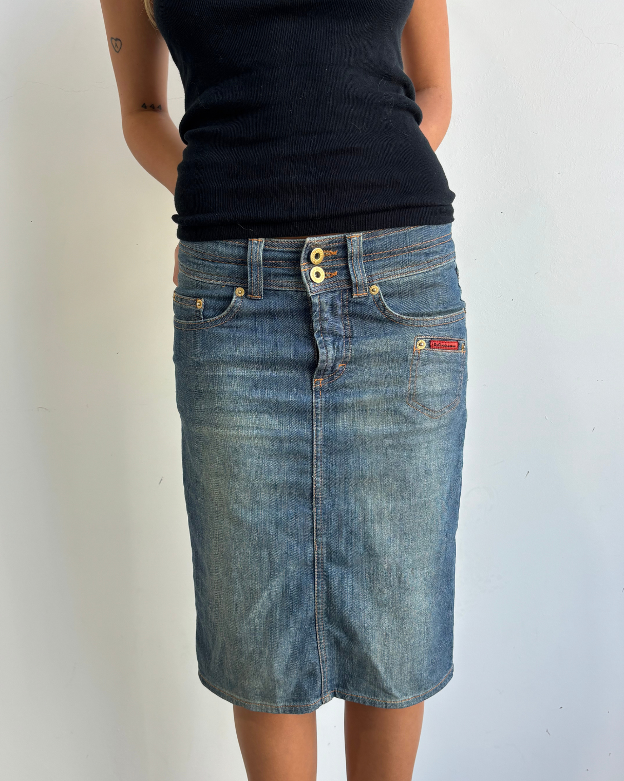 Dolce & Gabbana Denim Skirt