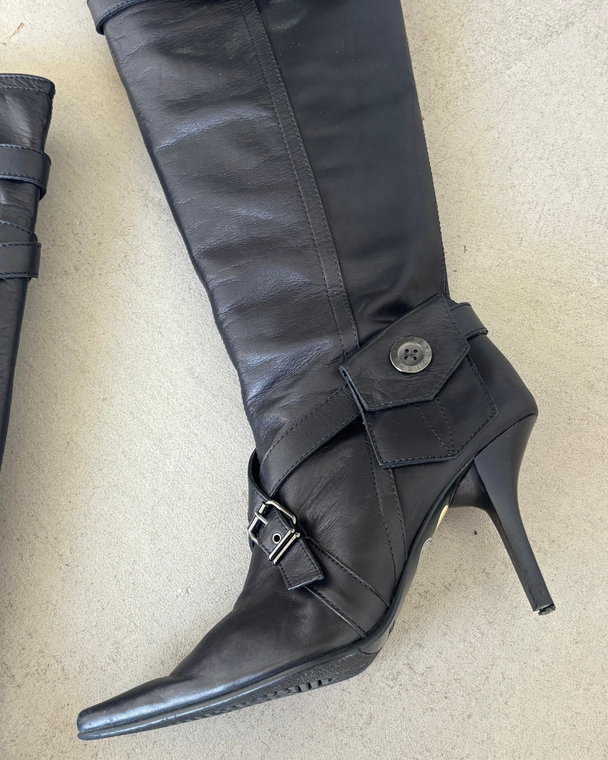 Black Utility Boots