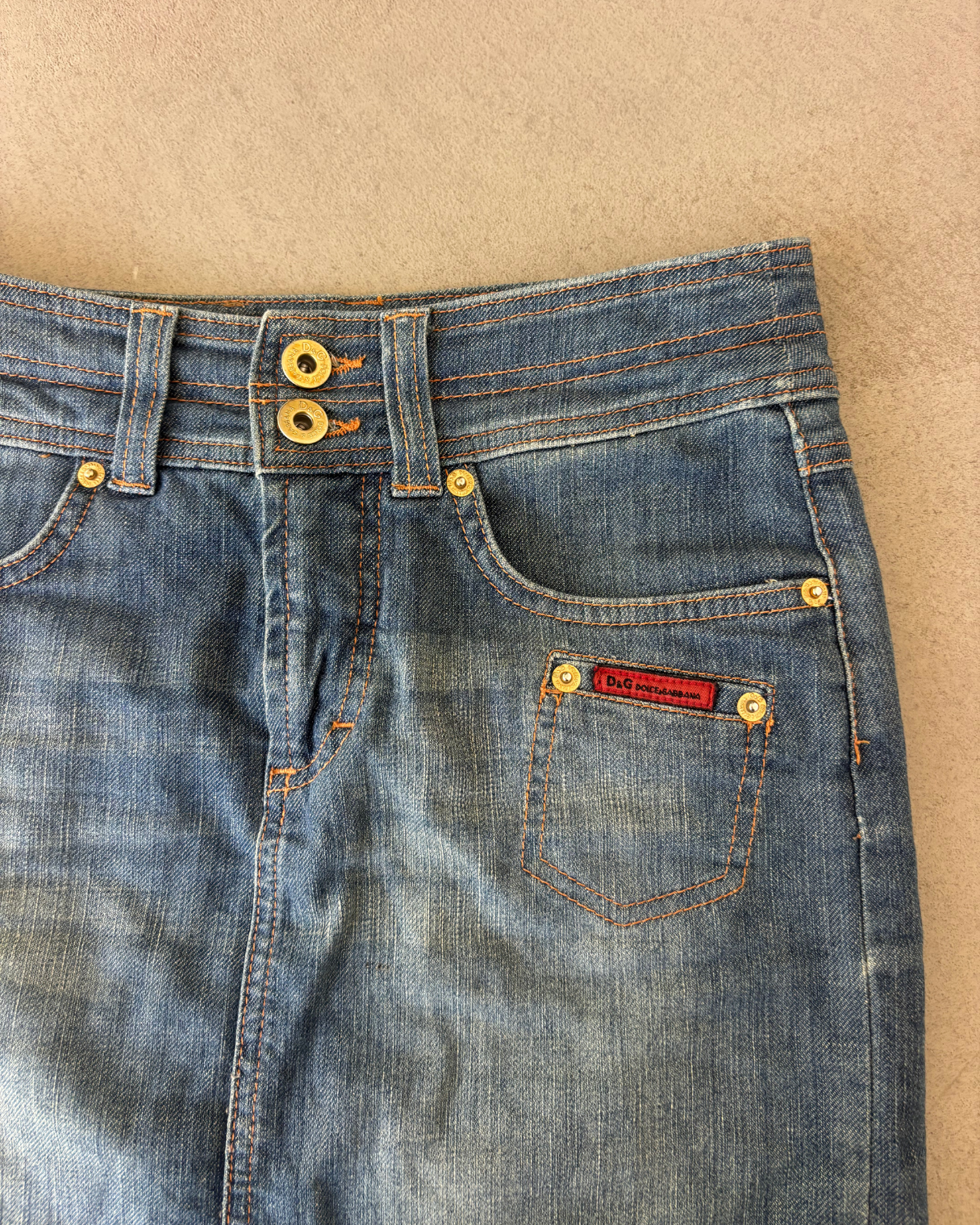 Dolce & Gabbana Denim Skirt