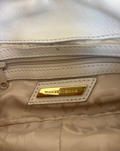 Francesco Biasia White Mini Bag