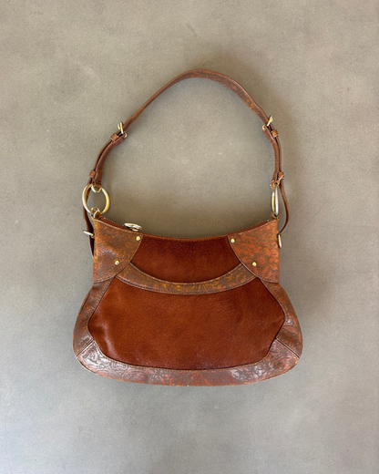 DKNY Brown Hide Mini Bag