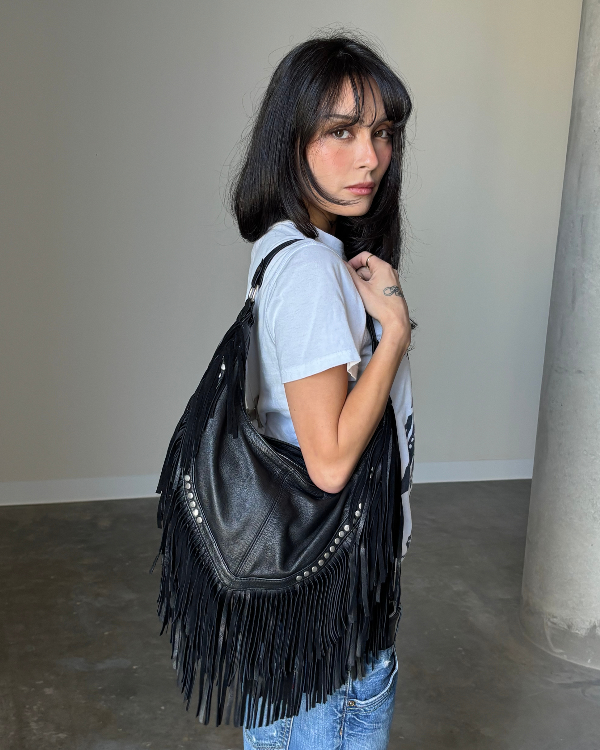 Stevie Fringe Bag