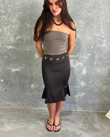 Cavalli Black Skirt