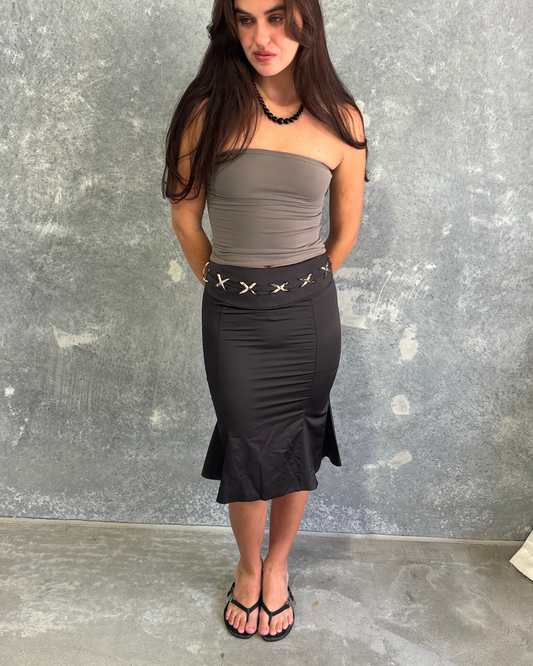 Cavalli Black Skirt