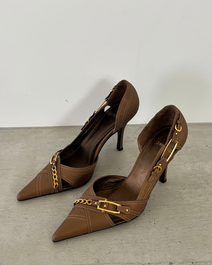 Morgan De Toi Brown Heels