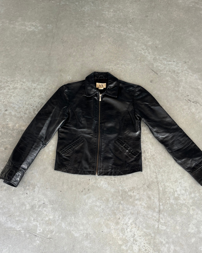Armani Exchange Leather Jacket