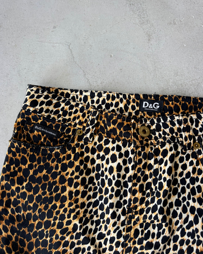 Dolce & Gabbana Leopard Skirt