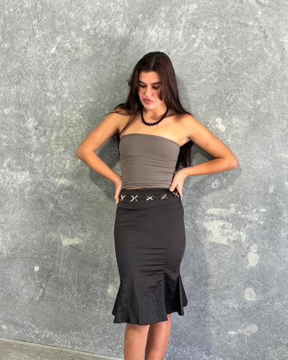 Cavalli Black Skirt