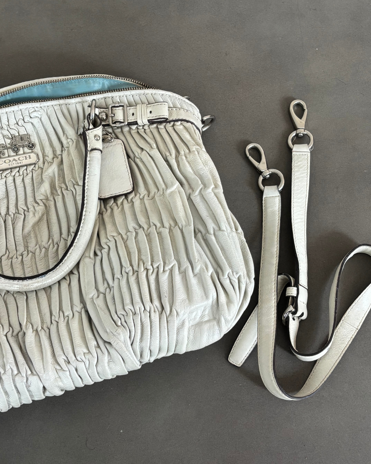 Coach Madison Ruched Bag
