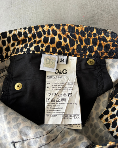 Dolce & Gabbana Leopard Skirt