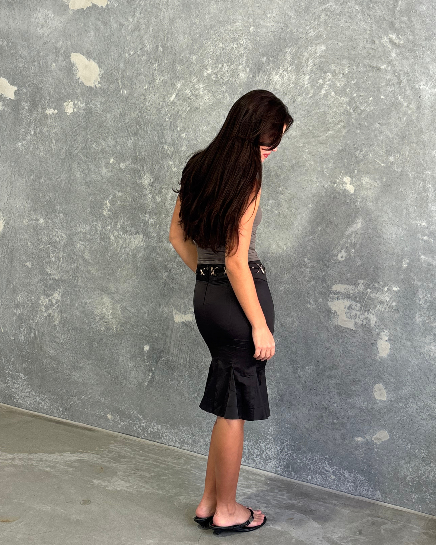 Cavalli Black Skirt