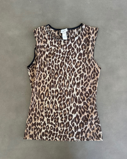 D&G Leopard Sheer Tank