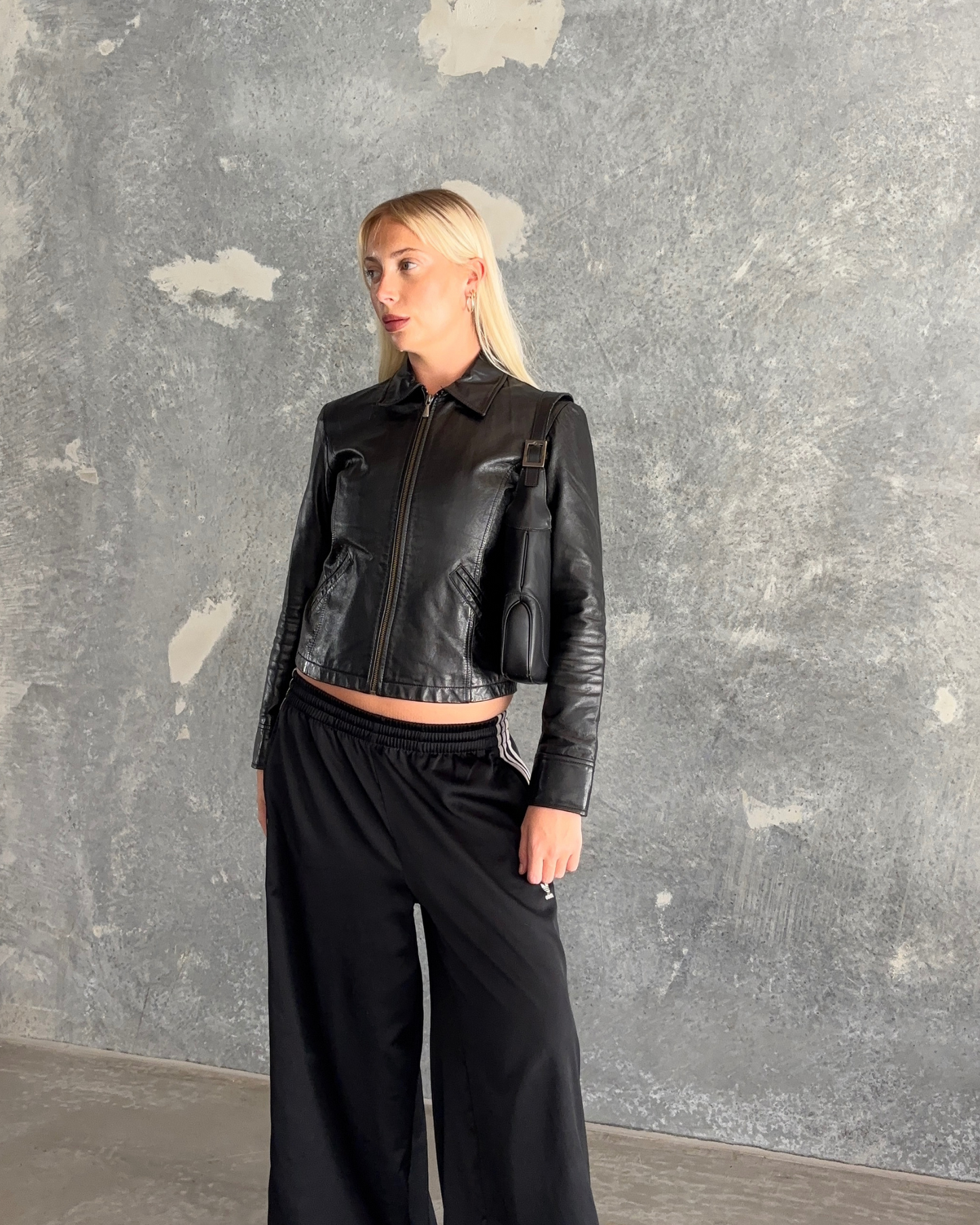 Armani Exchange Leather Jacket