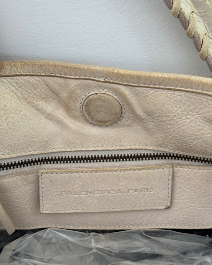 Balenciaga Cream Sunday Tote Bag