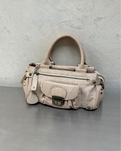 Python Buckle Bag