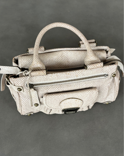 Python Buckle Bag
