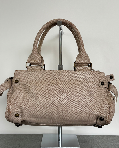 Python Buckle Bag