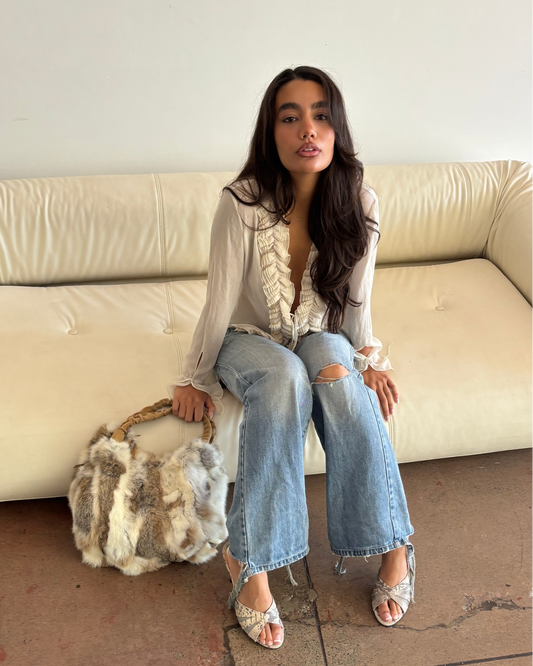Real Fur Bag