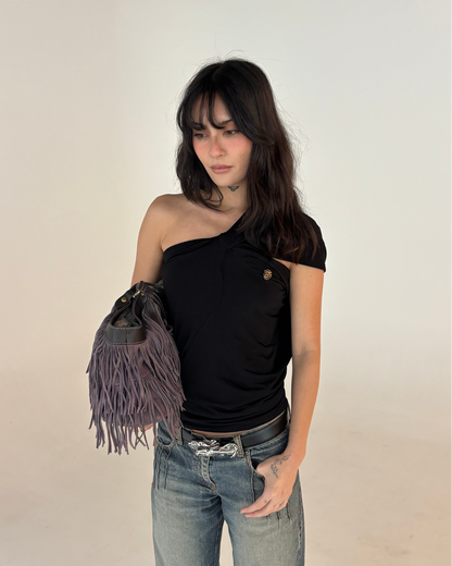 Cavalli Boob Tube/ Off Shoulder Top